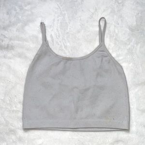 White Crop Top